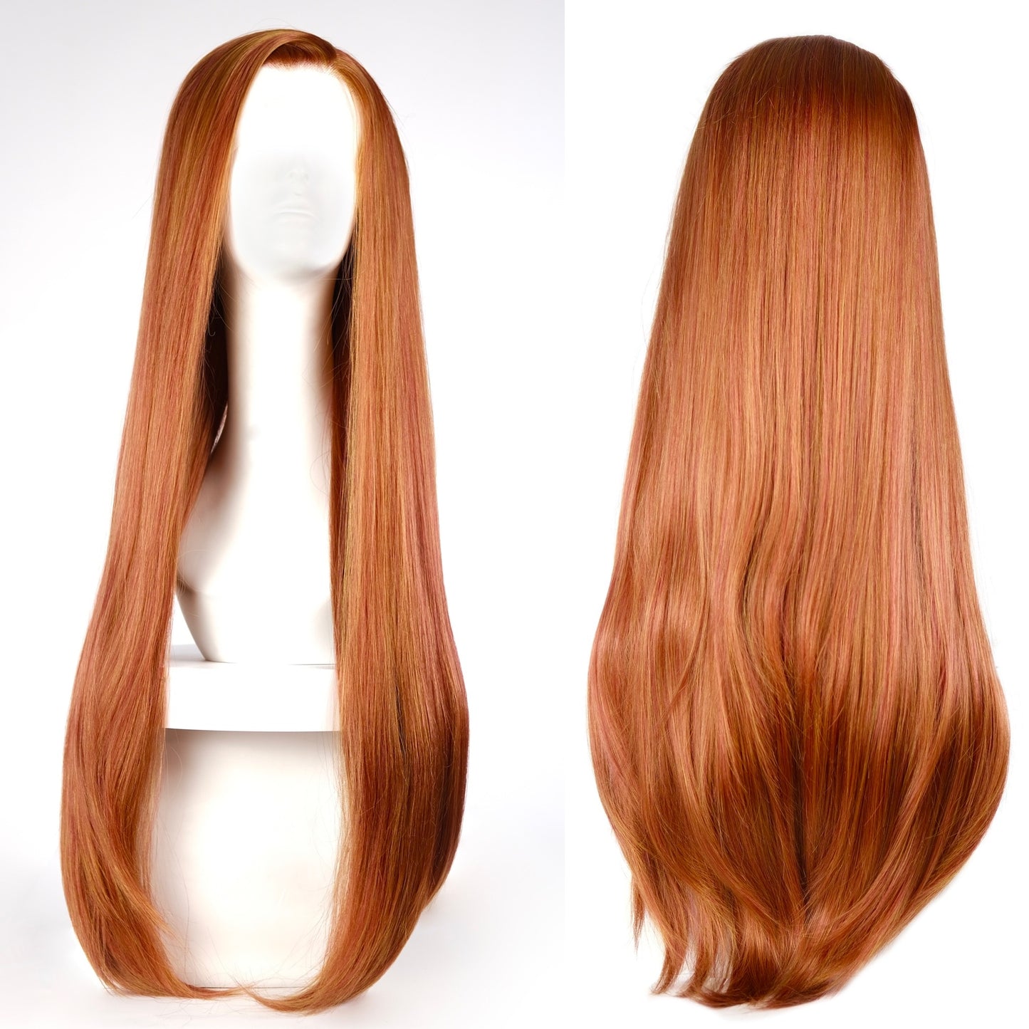 Anastasia Bright Ginger Lace Front Wig
