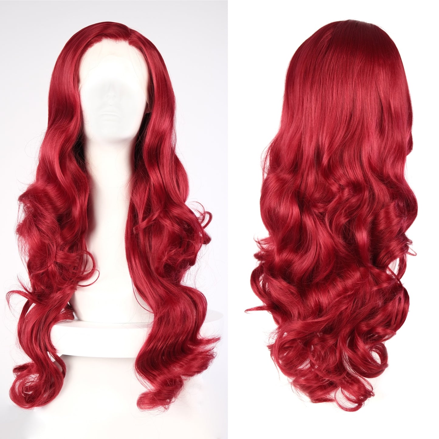 Bridgett Cherry Red Lace Front Wig