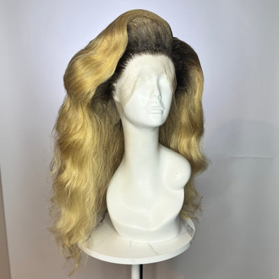 Blonde Bomshell *HD Lace* Styled Synthetic Wig (Ready to Ship)