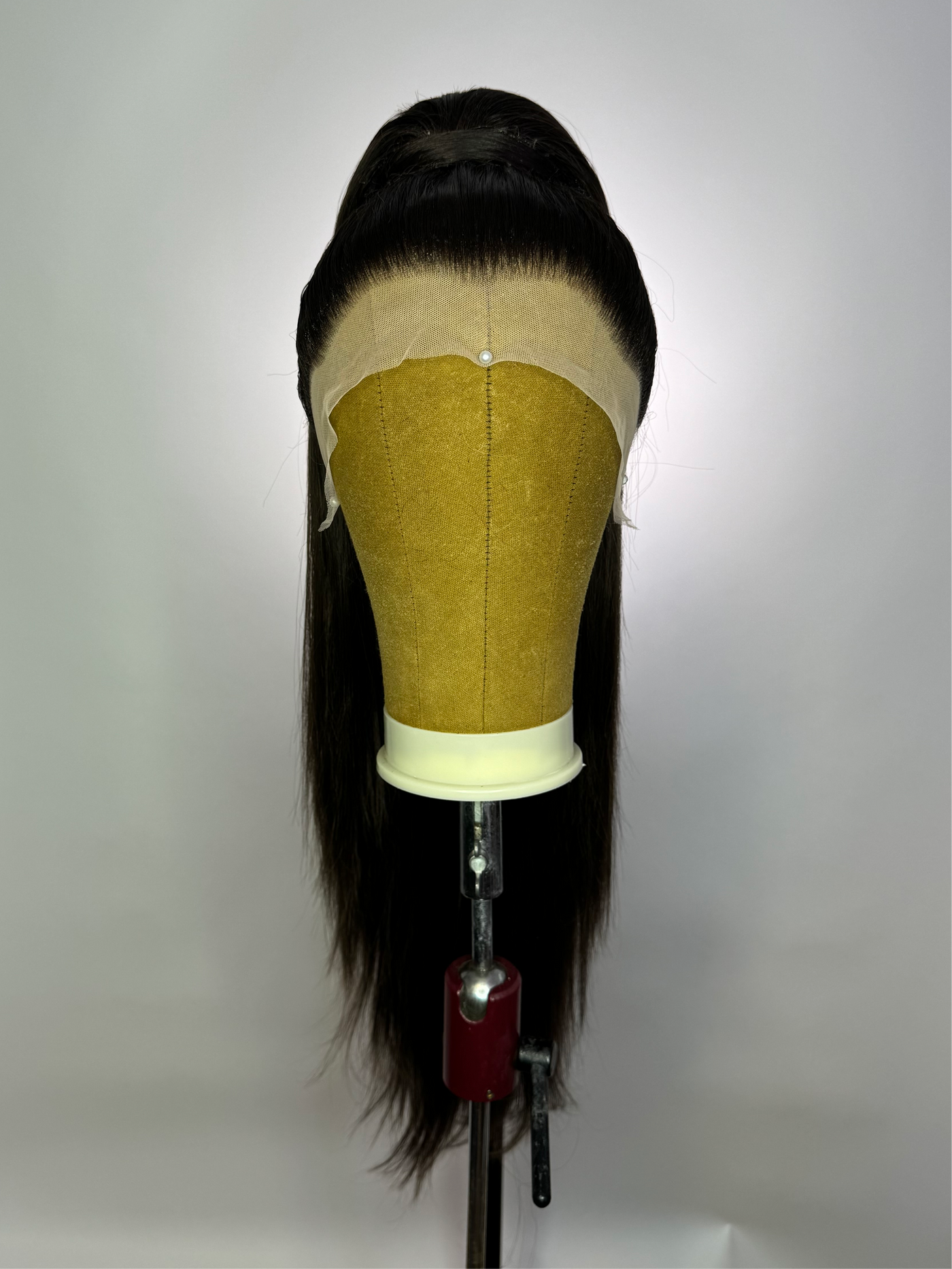 Brunette Stacked Ponytail Synthetic Wig (Made to Order)