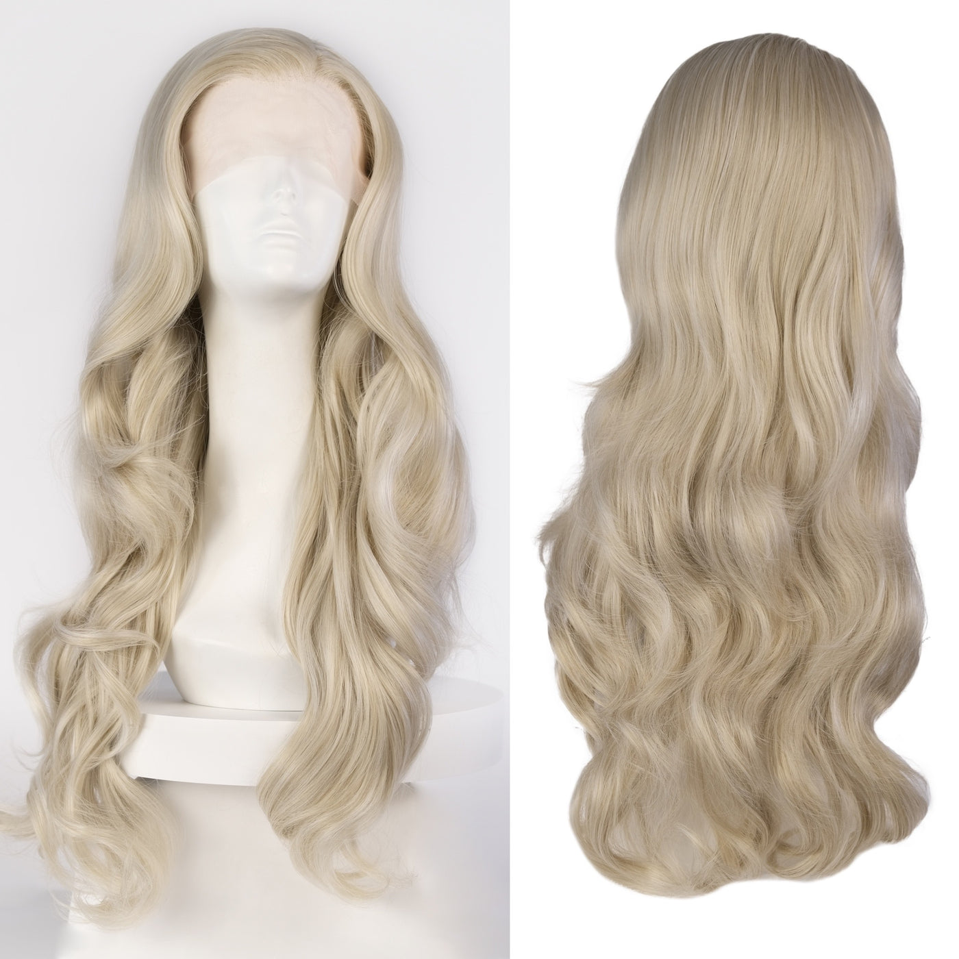 Evelyn Ash Blonde Lace Front Wig