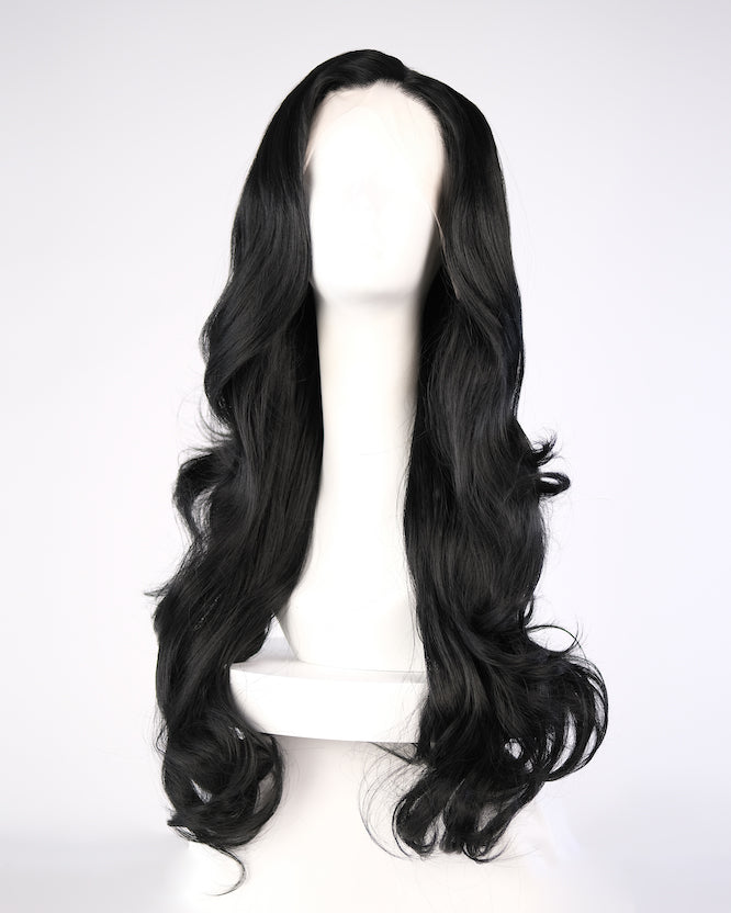 Bridgett Black Synthetic Lace Front Wig