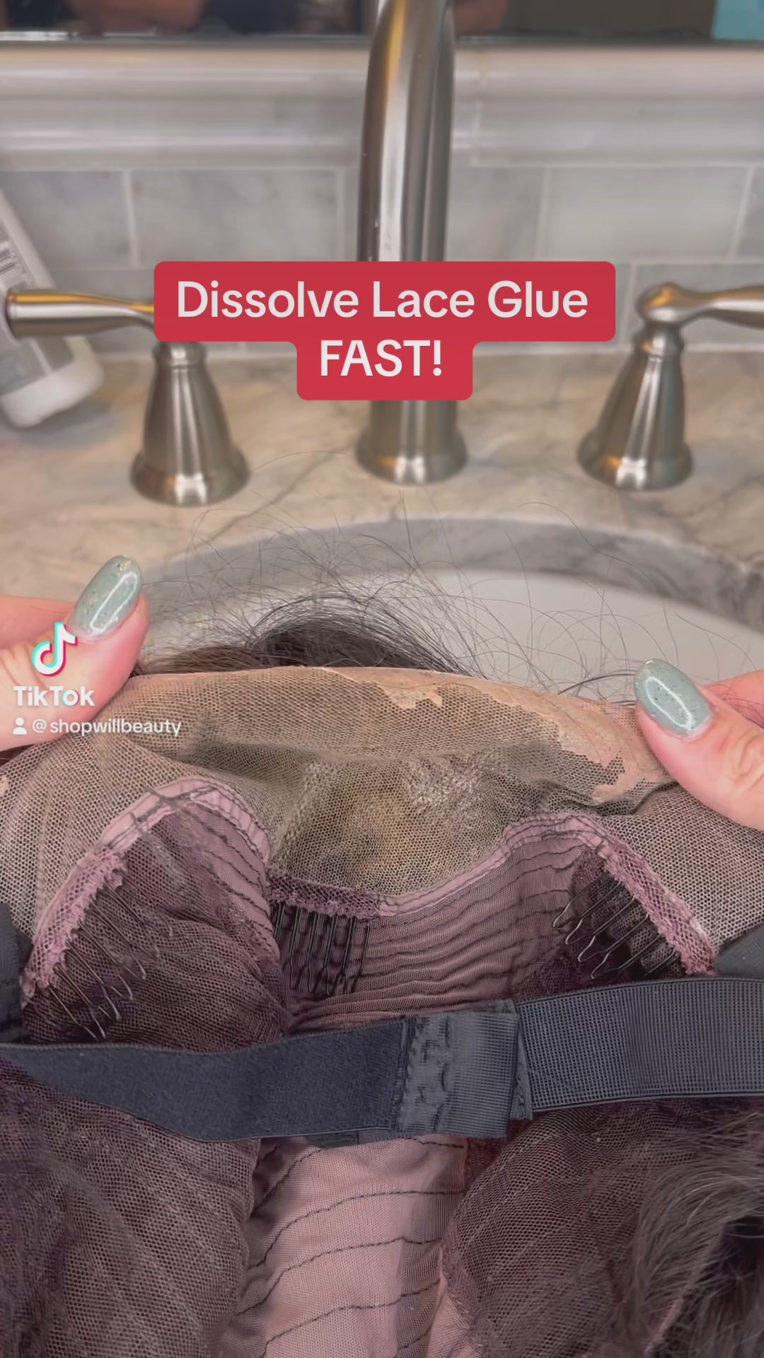 Lace Glue Dissolving Shampoo