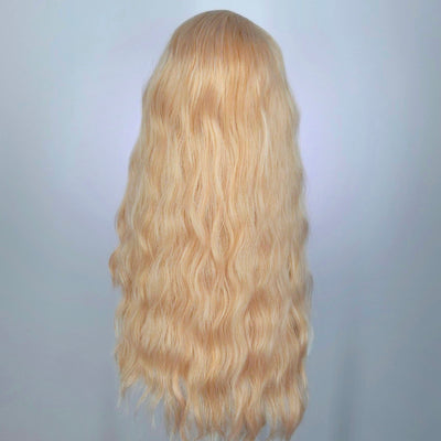 Joslyn Peachy Blonde Synthetic Lace Front Wig