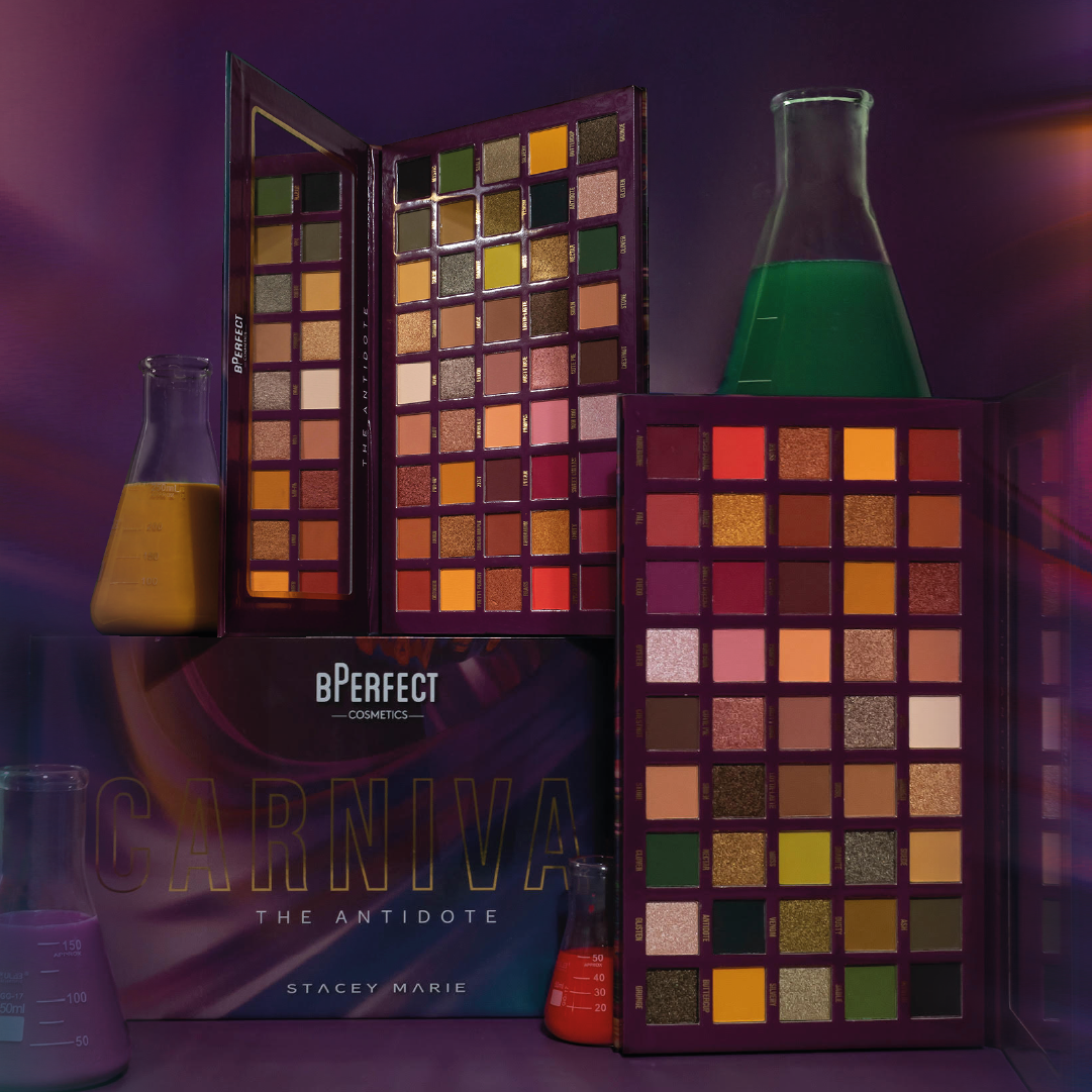Carnival IV: The Antidote Palette - BPerfect x Stacey Marie