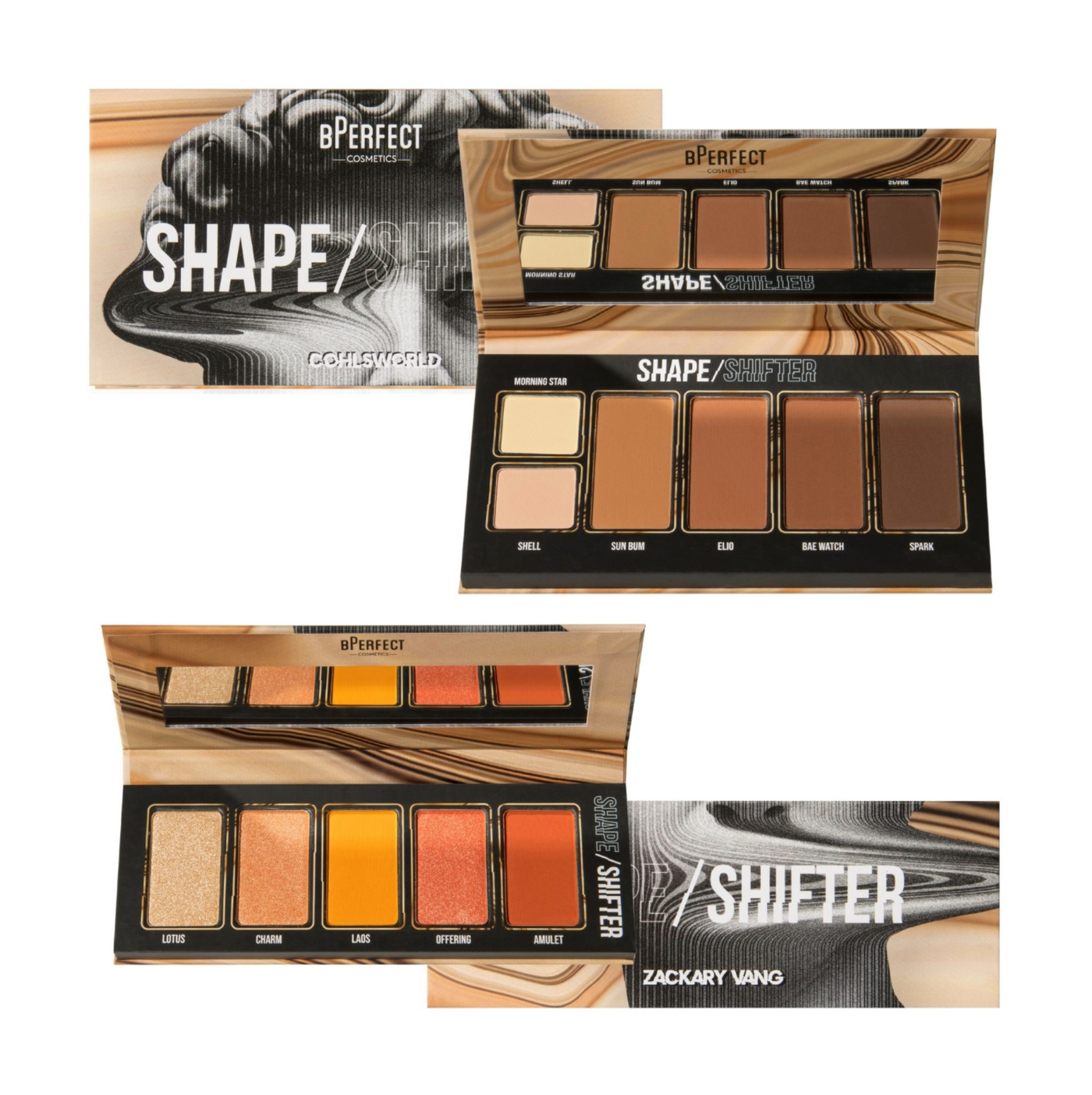 Shape Shifter Face Palette - BPerfect x Zackary Vang and Cohlsworld