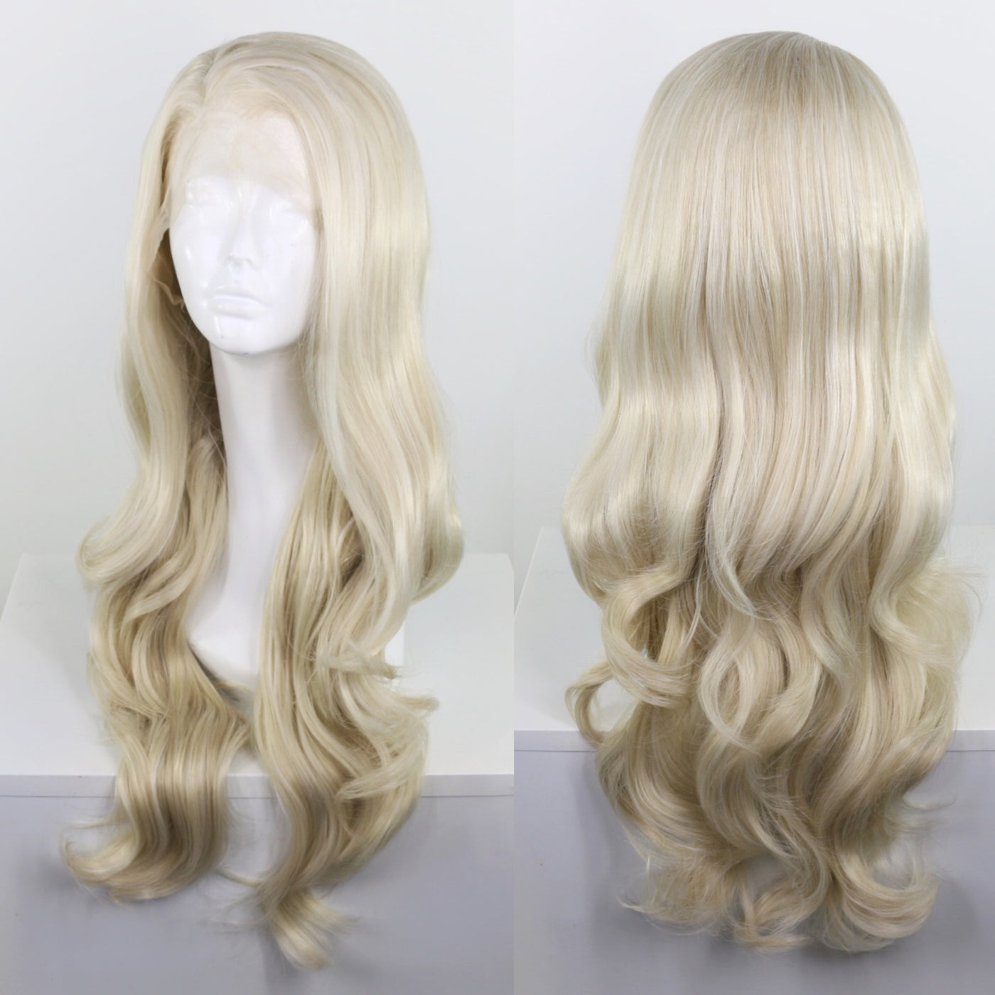 Evelyn Ash Blonde Lace Front Wig
