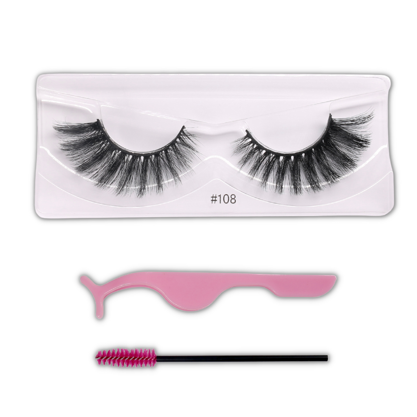 Faux Mink Lash Kit -  Ingrid #08