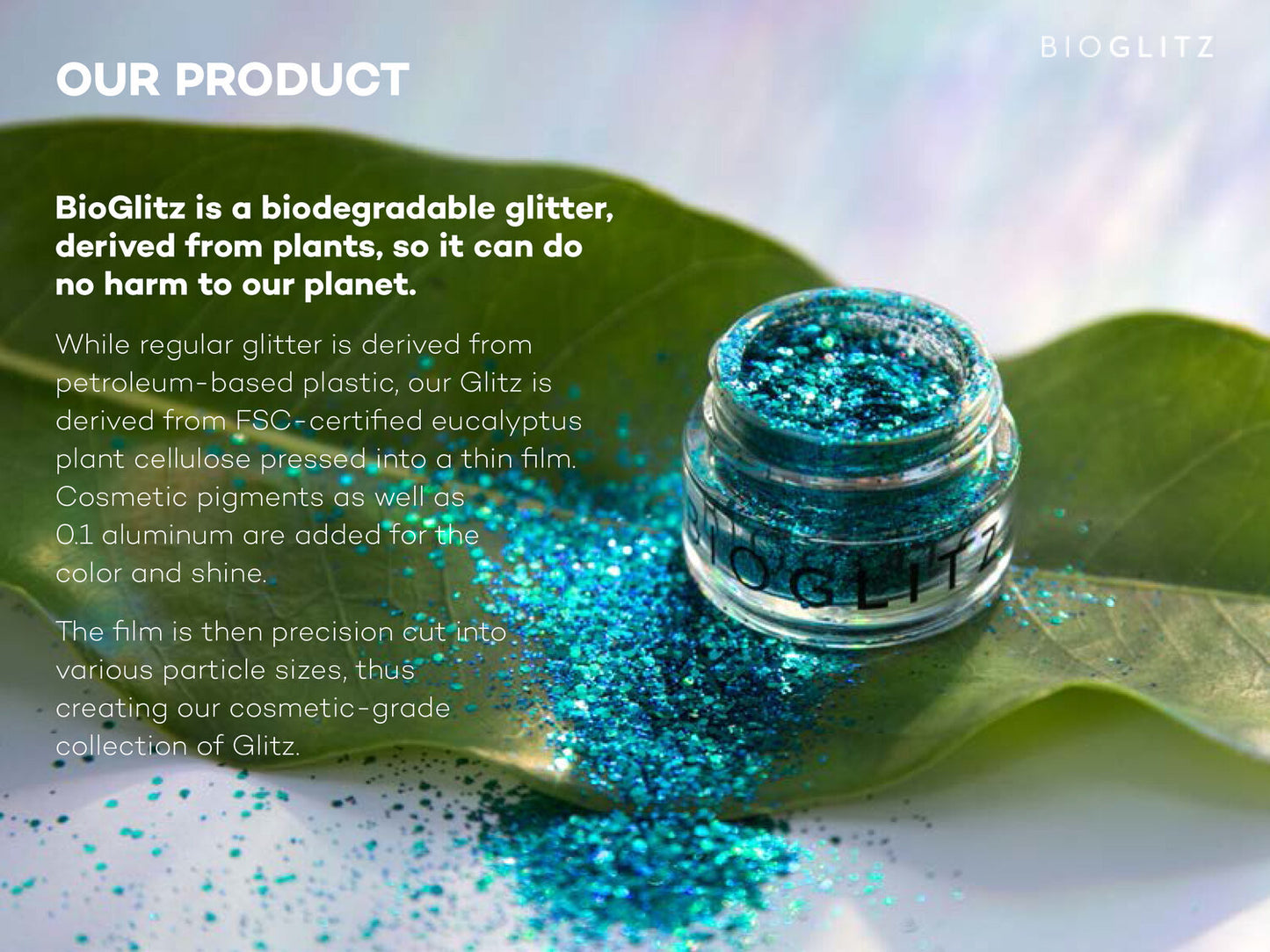 Ultramarine Biodegradable Glitter by BioGlitz